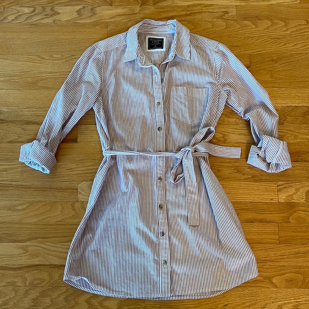 Abercrombie | Shirt dress | long sleeve | Petite